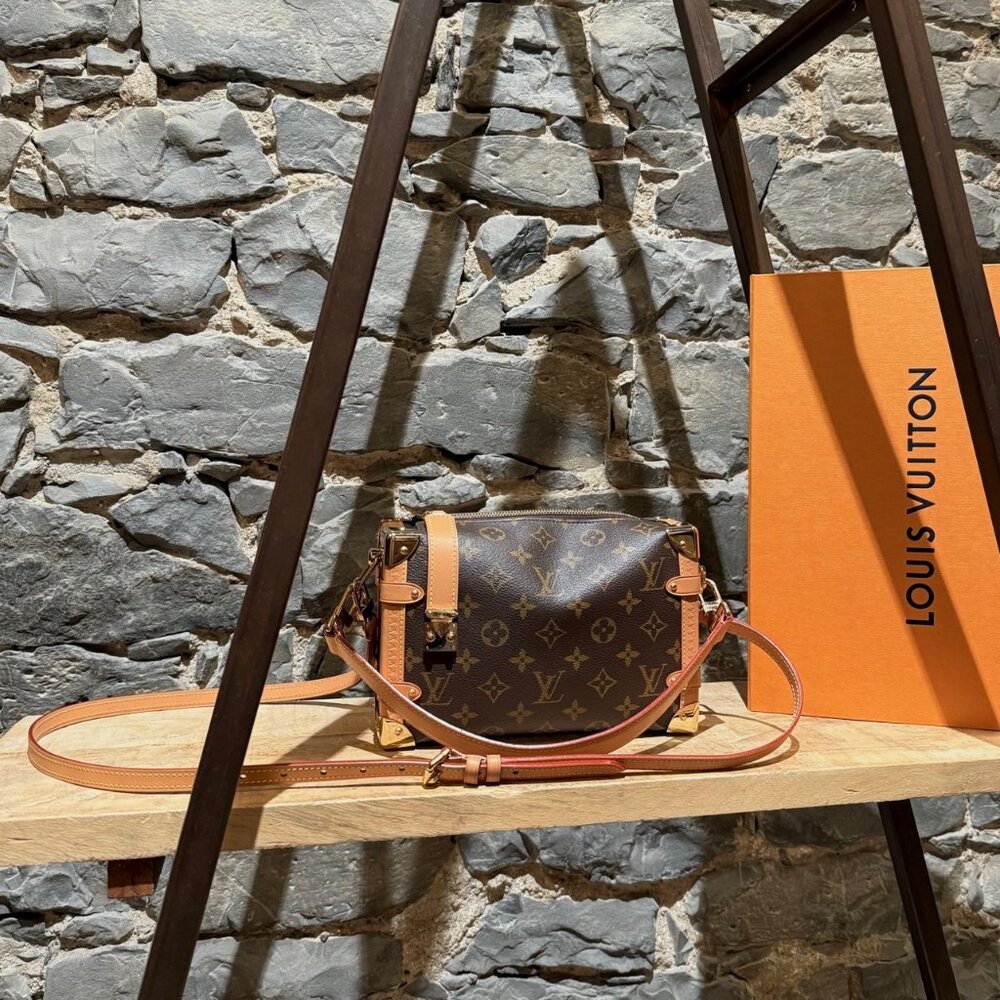 Louis Vuitton Monogram Side Trunk MM Two Way Bag